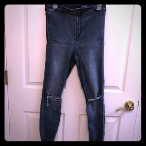 H&M Super skinny high waisted jeans